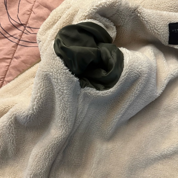 Aéropostale shearling jacket for sale - Picture 4 of 5